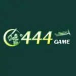 Official logo of the c444 game featuring a cricket player and plane