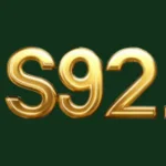 S92 game golden logo on a dark green background.