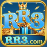 Official RR3 game logo with golden design and crown icon