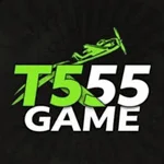 T555 Game official logo showing the modern design of the real money earning app in Pakistan
