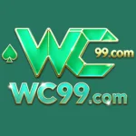 WC99 Game official logo in green with a spade icon and the text WC99.com