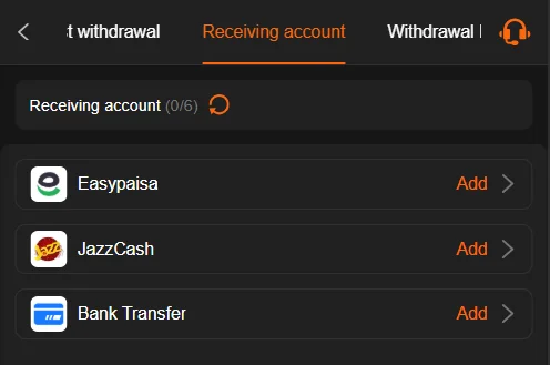 AR999 Game withdraw options